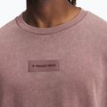 Trainings-T-Shirt Herren Under Armour Project Rock Heavyweight Oversized maroon mist/black 3