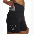 Trainingsshorts Damen Under Armour Project Rock Middie black/anthracite 4