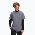Herren-Trainingsshirt Under Armour Logo Emb Heavyweight titan gray/black