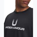 Shirt Herren Under Armour Logo Heayweight black/white 3