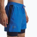 Herren-Laufshorts Under Armour Launch 5" 2in1 blue atlantis/washed navy/reflective 4