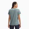 Trainingsshirt Damen Under Armour Tech V-Twist jasper blue/white 2