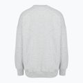 Hoodie Sweatshirt Damen Under Armour Rival Fleece Varsity Crew halo gray light heather/expedition green 4