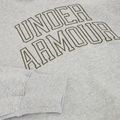 Hoodie Sweatshirt Damen Under Armour Rival Fleece Varsity Crew halo gray light heather/expedition green 5