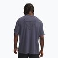 Herren-Shirt Under Armour Project Rock Q3 ST Graphic downpour gray/white 2