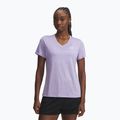 Trainingsshirt Damen Under Armour Tech V-Twist transparent/white