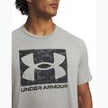 Herren Trainings-T-Shirt Under Armour ABC Camo Boxed Logo titanium/black 3