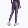 Damen Trainingsleggings Under Armour HeatGear purple luxe/purple crest 3