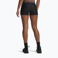 Damen-Trainingsshorts Under Armour HeatGear Mesh Shorty ultimate black/white 3