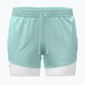 Damen Laufshorts Under Armour Velociti Pro 4" 2N1 refresh mint/castlerock