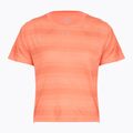 Damen-Laufshirt Under Armour Velociti electric tangerine/black/green mode