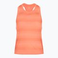 Damen-Laufshirt Under Armour Velociti Singlet electric tangerine/black/green mode