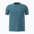 Herren Trainings-T-Shirt Under Armour Vanish Seamless Novelty Blue Haze/Black