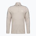 Herren-Sweatshirt Under Armour Tech Taping 1/2 Zip timberwolf taupe/black/white