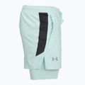 Laufshorts für Herren Under Armour Launch 5" 2IN1 refresh mint/castlerock 3