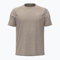 Herren Trainingsshirt Under Armour Tech Textured timberwolf taupe/white