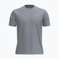 Herren Trainingsshirt Under Armour Tech Taping mod gray/black/lumos lime