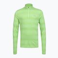Herren-Laufpullover Under Armour Velociti 1/4 Zip lumos lime/white