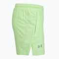 Laufshorts für Herren Under Armour Launch 5" lumos lime/white 3