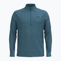 Herren Longsleeve Under Armour Tech Textured 1/2 Zip boundless blue/black