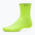 Socken Under Armour Velociti Lite Crew high vis yellow/high vis yellow/white