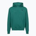 Herren Hoodie Under Armour Rival LW Hoodie rack green/black