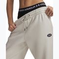 Damenhose Under Armour Icon Fleece Nov Jogger summit white/white 4