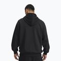 Herren Hoodie Under Armour Rival LW Graphic Hoodie black/black 2