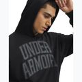 Herren Hoodie Under Armour Rival LW Graphic Hoodie black/black 3