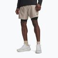 Herren-Trainingsshorts Under Armour Vanish Woven 2.0 2IN1 Shorts timberwolf taupe/black