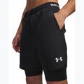 Herren-Trainingsshorts Under Armour Vanish Woven 2.0 2IN1 Shorts black/white 4