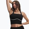 Damen-Trainingsshirt Under Armour Meridian Contour Tank ultimate black/white/ultimate black 3