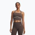 Damen-Trainingsshirt Under Armour Meridian Contour Tank peppercorn/white/peppercorn