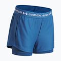 Trainingsshorts für Kinder Under Armour UA Tech Play Up 2IN1 Shorts aegean blue/white 3