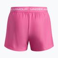 Trainingsshorts für Kinder Under Armour UA Tech Play Up 2IN1 Shorts pink frenzy/white 2