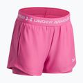 Trainingsshorts für Kinder Under Armour UA Tech Play Up 2IN1 Shorts pink frenzy/white 3