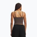 Damen-Trainingsshirt Under Armour Meridian Support Tank peppercorn/peppercorn 2