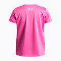 Kinder-Trainingsshirt Under Armour Tech SSC SS pink frenzy/white 2