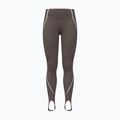 Damen-Trainingsleggings Under Armour Meridian Contour Stirrup Leggings peppercorn/white/peppercorn