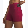 Damen Trainingsshorts Under Armour Motion Middy claret/ox blood 4