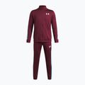 Kinder-Trainingsanzug Under Armour Knit Track Suit vintage maroon/fresco blue/white