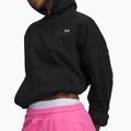 Damenpullover Under Armour Icon Fleece Hoodie ultimate black/white 3