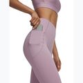Damen-Trainingsleggings Under Armour Vanish Elite Leggings mauve pink/metallic silver 4