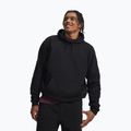 Herrenpullover Under Armour Icon Heavyweight Terry Hoodie ultimate black/ultimate black