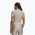Damen-Trainingsshirt Under Armour HeatGear Novelty timberwolf taupe/summit white 2