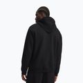 Herrenpullover Under Armour Rival Fleece Hoodie ultimate black/white 2