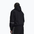 Herrenpullover Under Armour Icon Fleece Taped Hoodie ultimate black/white 2