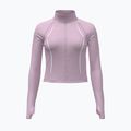 Damen-Trainingssweatshirt Under Armour Meridian Contour Full Zip mauve pink/white/mauve pink