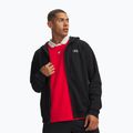 Herrenpullover Under Armour Rival Fleece Full Zip ultimate black/white