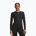 Damen-Trainingslangarmshirt Under Armour ColdGear Crew ultimate black/white